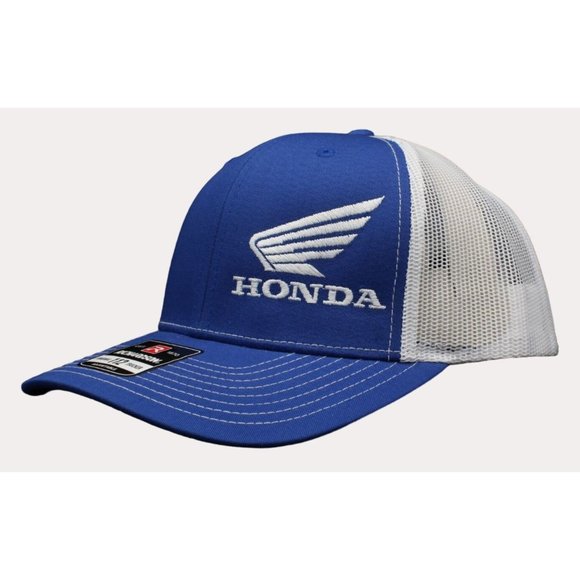Honda Wing Richardson 112 Snap Back Trucker Hat ***Embroidered*** - Picture 2 of 4